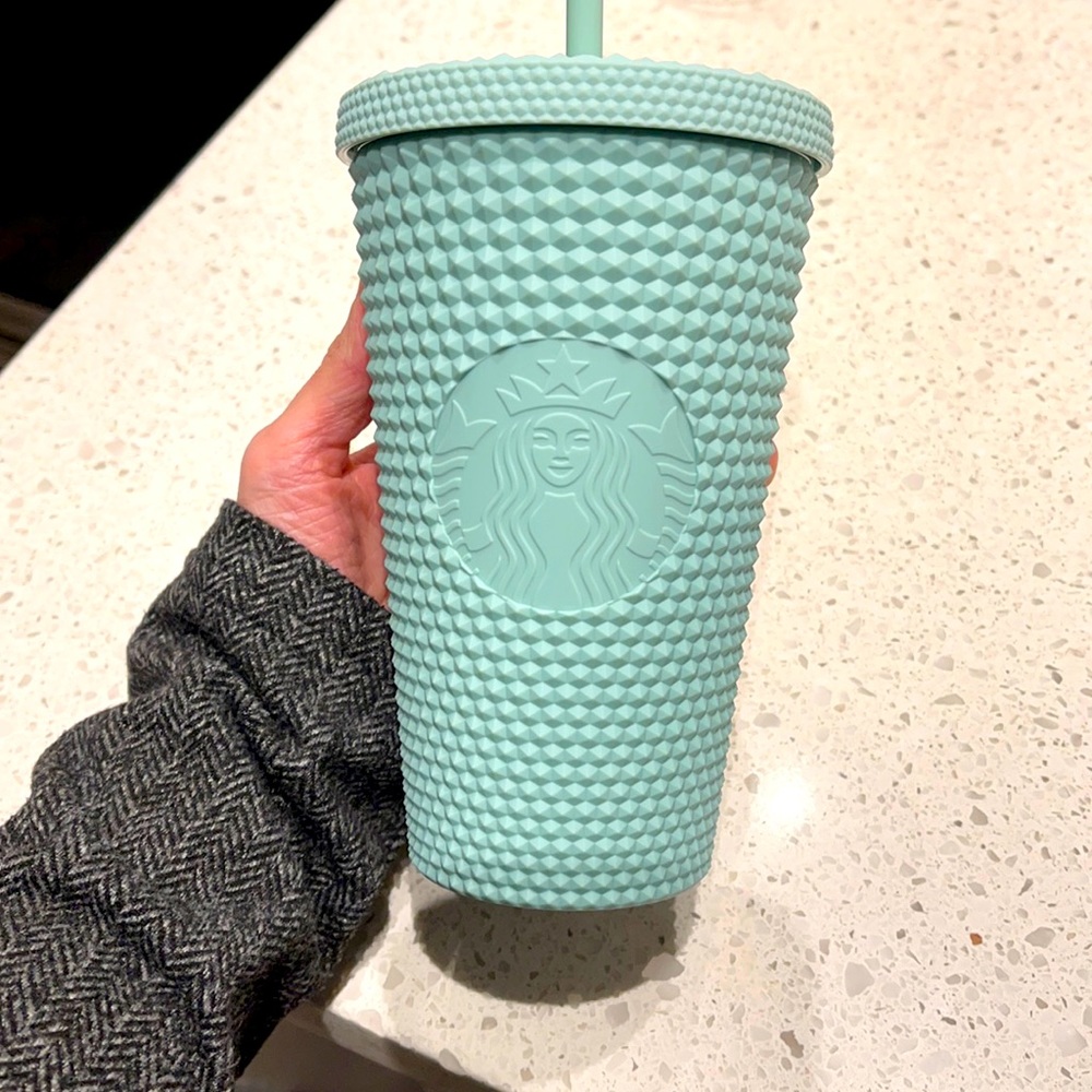 Starbucks Matte Mint Green Studded Tumbler